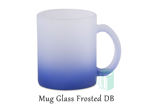 Frosted gradient mug