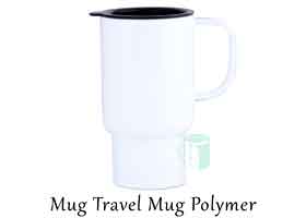 Plastic travel mug