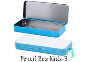 Blue pencil box